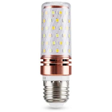 Imagem de Lâmpada de Vela de LED, Conjunto com 10 Lâmpadas LED E27 de 12W para Iluminação de Candelabro, Luz Ambiente Aconchegante - Miluqike