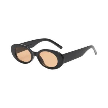 Imagem de Óculos De Sol Retrô Oval UV400 Para Homens E Mulheres, Óculos De Moda 