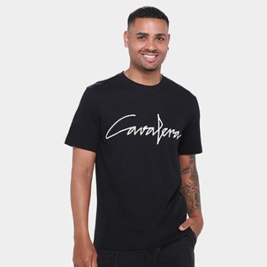 Imagem de Camiseta Cavalera Comfort Assinatura Masculina-Masculino