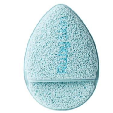 Imagem de Esponja Esfoliante Facial e Corporal Puff Ruby Skin para Limpeza Profunda com Esfoliação Suave Azul Ruby Rose