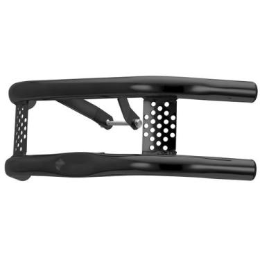 Imagem de Protetor De Motor Cromo Forte Barra Dupla Suzuki Intruder 125, PRETO, 