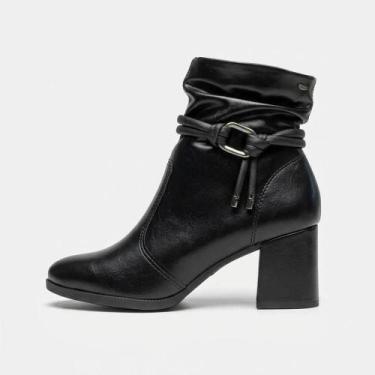 Imagem de Bota Dakota Cano Medio Salto Bloco REF:D2703, Preto, 35