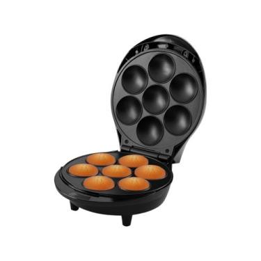 Imagem de Máquina de Cupcake Mondial Pratic Preto/Inox 1000W 127V - CK-01