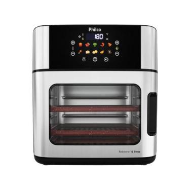 Imagem de Fritadeira Air Fryer Oven Digital 16L PAF16 Philco, Preto e Prata, 110