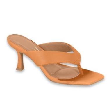 Imagem de Sandália Tamanco Feminino Vizzano Salto Médio Taça Festa Casual Ref: 6536.101-Feminino