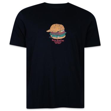 Imagem de CAMISETA NEW ERA REGULAR BRANDED STREET FOOD FRUIT AND JUICE HAMBURGUER-Masculino