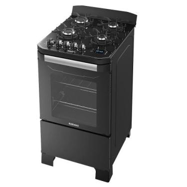 Imagem de Fogão à Gas IItatiaia Itamaster 4 Bocas Painel Digital Preto - Bivolt,