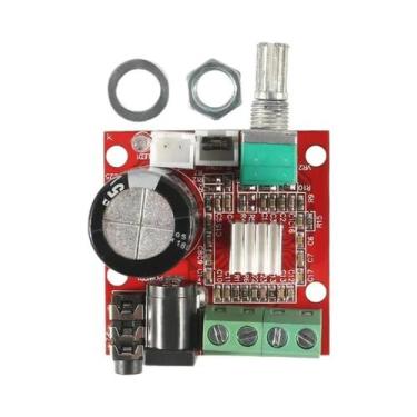 Imagem de Amplificador De Áudio Estéreo Mini 10W+10W PAM8610 Classe-D Módulo Amp