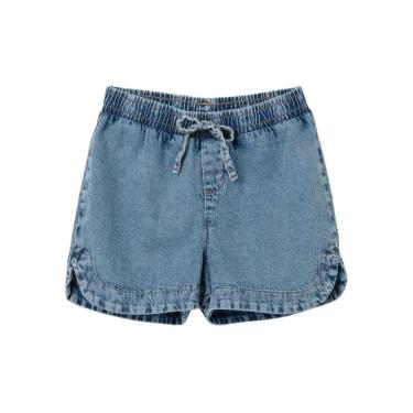 Imagem de Shorts Jeans Hering Infantil Menina Azul-Feminino