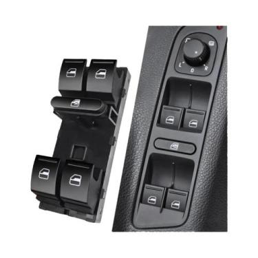 Imagem de Botão Do Vidro Elétrico Do Passageiro Para VW Golf 5 6 GTI Jetta Tigua