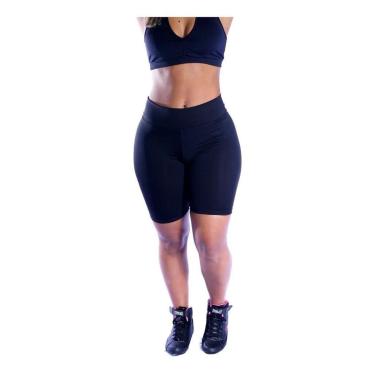 Imagem de Short Bermuda Leg para Academia Suplex Cos Alto-Feminino