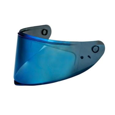 Imagem de Viseira Colorida Anti-risco Peels Mach 5 Original, Iridium Azul
