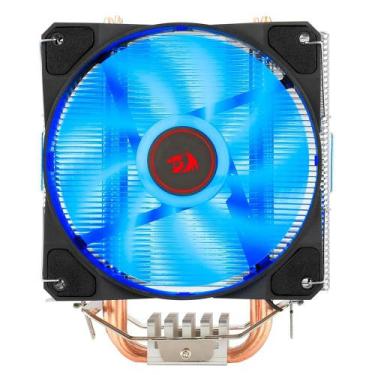 Imagem de Aircooler Redragon Tyr, LED Azul, Intel e AMD, 120mm