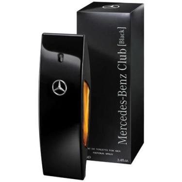 Imagem de Perfume Mercedes Benz Club Black 100 Ml Eau De Toilette Edt Masculino 