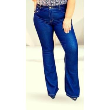 Imagem de CALÇA jeans flare PLUS - Josi modas