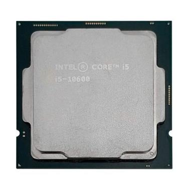 Imagem de Processador Intel Core I5-10600, 3.3ghz (4.8ghz Turbo), Lga1200, 12mb 