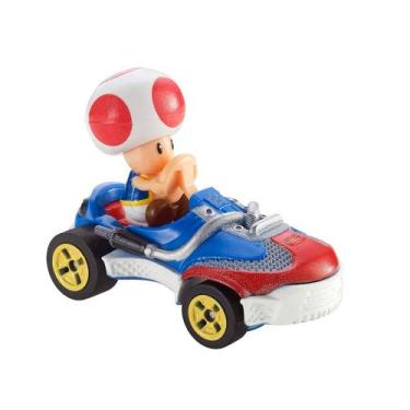 Imagem de Hot Wheels Mario Kart Toad Sneeker - GBG30 - Mattel, Azul