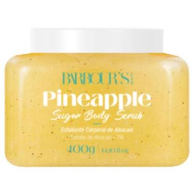 Imagem de Esfoliante Corporal de Abacaxi Barbours Beauty 350g  Hidrata, Renova e