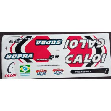 Imagem de Adesivos colante para bicicletas caloi supra - Amazonas