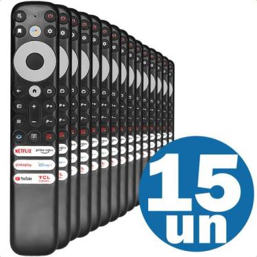 Imagem de Controle Remoto para Smart TV TCL 4K com Teclas GloboPlay Prime YouTub