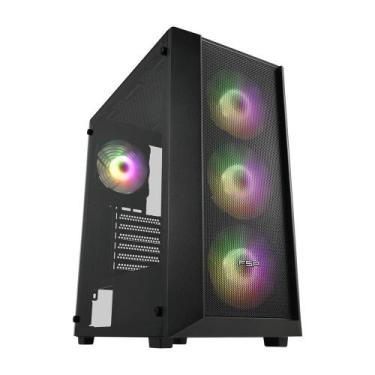 Imagem de Gabinete Gamer FSP CMT218, Mid Tower, ATX, Lateral em Vidro Temperado,