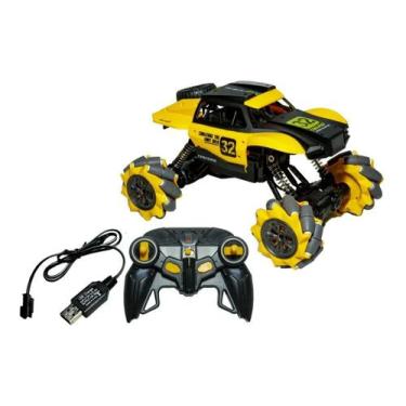 Imagem de Carrinho Controle Remoto Monster Truck 4x4 360 Recarregável Wellmix  A