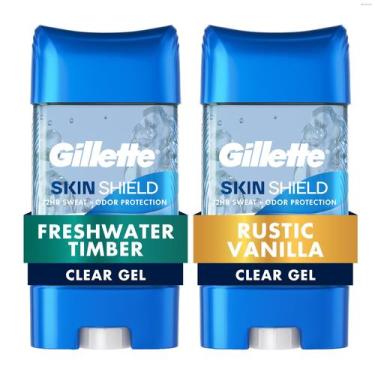 Imagem de Gillette SkinShield Antitranspirante Gel Transparente 72h Pack com 2