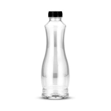 Imagem de Kit 35un Garrafa PET G3580 com Tampa 800ML Transparente Galvanotek