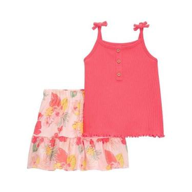 Imagem de Conjunto Verão 2 Peças Carter's Floral Menina - Roupas de Bebê, 2 ANOS