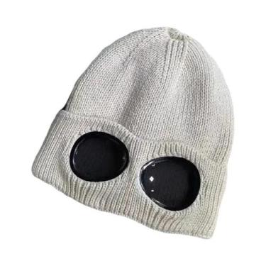 Imagem de Gorro De Lã Tricotado Unissex, À Prova De Vento, Quente, Elástico, Pro
