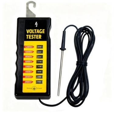 Imagem de Testador de Cerca Elétrica Ama Poem 2000-12000V Portátil