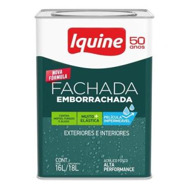 Imagem de Tinta Acrílica Fosca Para Fachada 3,2 Litros Iquine
