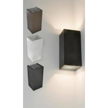 Imagem de Arandela Dupla Alumínio 22cm Preto Texturizado - Congratulations Store