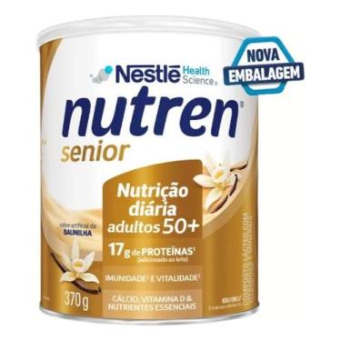 Imagem de Suplemento Nestlé Nutren Senior sabor baunilha Em Po de 370g