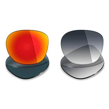 Imagem de Mryok 2 pares de lentes polarizadas de substituição para óculos de sol Oakley Garage Rock – Opções