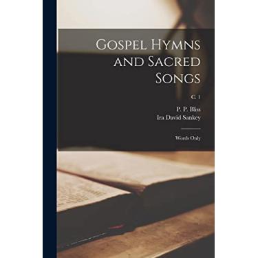 Imagem de Gospel Hymns and Sacred Songs: Words Only; c. 1