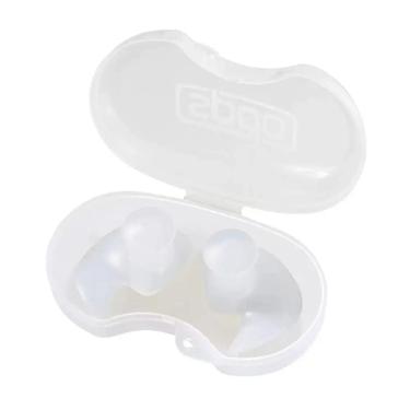 Imagem de Protetor Auricular, Speedo, Moldado, Silicone Anatômico que Reduz Entrada de Água, Tamanho Único - Transparente