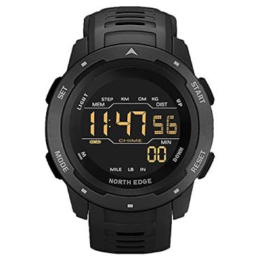 Imagem de Relógio digital masculino, espovo masculino, relógio dual time pedômetro, despertador, 50M, relógio digital, militar, relógio militar