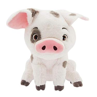 Imagem de Pua porco pelúcia, almofada animais pelúcia Pua Porco Moana, brinquedo pelúcia fodesenho animado, brinquedo pelúcia macio e realista para presente crianças (22 cm)