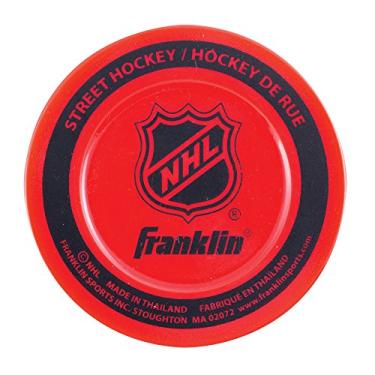 Imagem de Franklin Sports Disco de hóquei de rua - NHL - As cores podem variar