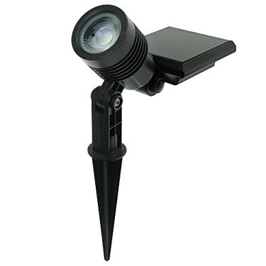 Imagem de Espeto Spot Solar Preto Luz Branco Frio Ecoforce