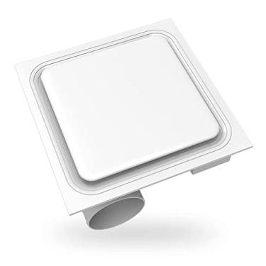 Imagem de Fã exausto Ventilador do ventilador de exaustão, banheiro de cozinha integrado de alta potência, fã de exaustão de banheiro fino e silencioso, 30W, branco Ventiladores de ventilação (Plug Type : US)