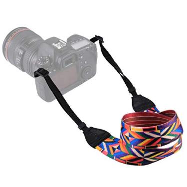 Imagem de HONGYAN capa da câmera Retro Estilo étnico Multi-Color Série de Ombro Strap Câmera Strap para câmeras SLR/DSLR acessórios para câmera