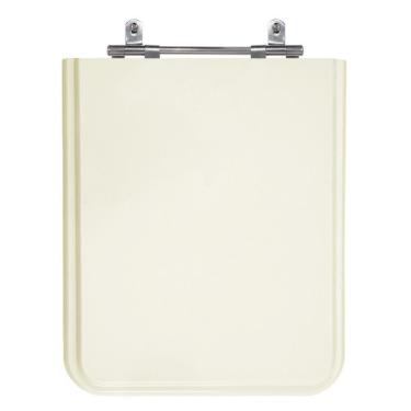 Imagem de Assento Sanitário Square Biscuit Bege Tampa Para Vaso Incepa