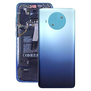 Imagem de HUANGYUNCHAO Acessórios telefônicos Tampa traseira da bateria original para Xiaomi Redmi Nota 9 Pro 5G M2007J17C Substituição do telefone celular
