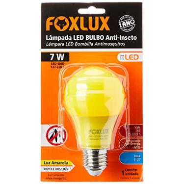 Imagem de Foxlux Lâmpada LED Bulbo Anti-Inseto 7W Bivolt