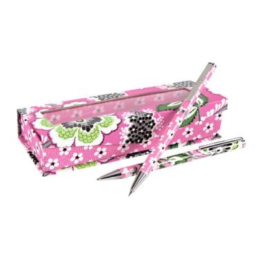 Imagem de Vera Bradley Perfect Match Pen and Pencil Set in Priscilla Pink