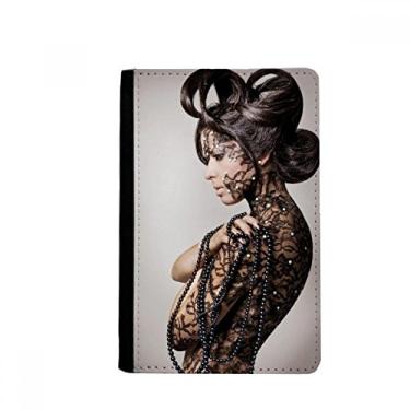 Imagem de Religion Nude Morena Beauty Body Gal Passport Holder Notecase Burse Carteira Capa Cartão Bolsa, Multicolor