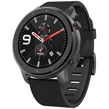 Imagem de Pulseiras NSmart compatíveis com Amazfit GTR 47MM / GTR 2 / GTR 2e / GTR 3 / GTR 4 (Preta)