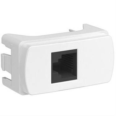 Imagem de Tomada RJ45 (8 Fios)UTP CAT.5E  Miluz Branco S3B74100  - Schneider Schneider
